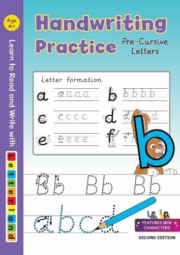 Handwriting Practice - Pre-Cursive Letters   by Letterland, Genre: Nonfiction