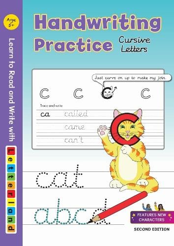 Handwriting Practice - Cursive Letters   by Letterland, Genre: Nonfiction