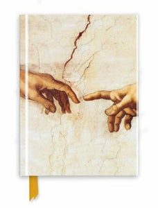 Michelangelo: Creation Hands (Foiled Journal) by Flame Tree Studio, Genre: Stationary