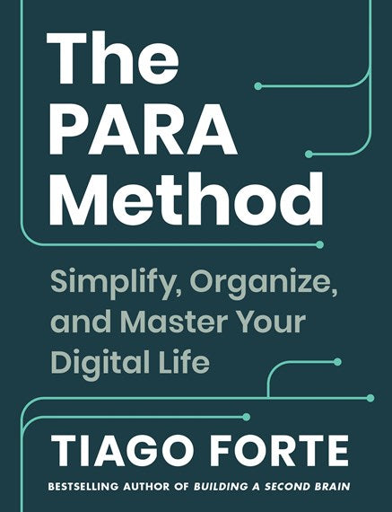 The PARA Method by Tiago Forte, Genre: Nonfiction
