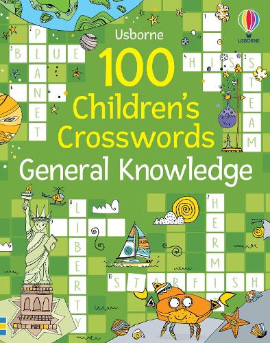 100 Children's Crosswords: General Knowledge by Phillip Clarke, Genre: Nonfiction