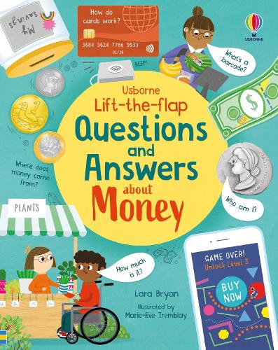 Lift-the-flap Questions and Answers about Money by Lara Bryan, Genre: Nonfiction