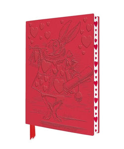 Alice in Wonderland: White Rabbit Artisan Art Notebook (Flame Tree Journals) by Flame Tree Studio, Genre: Stationary