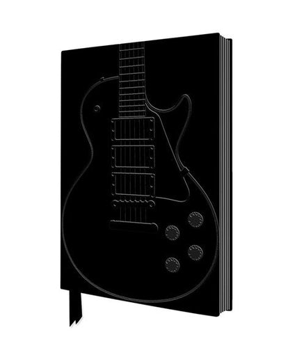 Black Gibson Guitar Artisan Art Notebook (Flame Tree Journals) by Flame Tree Studio, Genre: Stationary