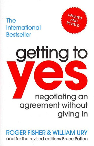 Getting to Yes by Roger Fisher, Genre: Nonfiction