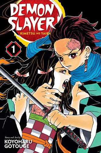 Demon Slayer: Kimetsu no Yaiba, Vol. 1 by Koyoharu Gotouge, Genre: Comics