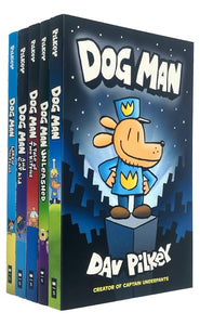 Dogman Series 10 Books Box Set by Dav Pilkey, Genre: Fiction