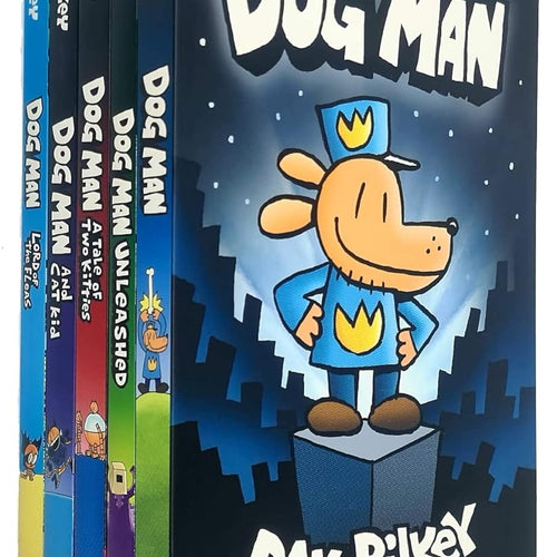 Dogman Series 10 Books Box Set by Dav Pilkey, Genre: Fiction